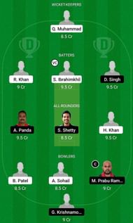 JKP vs HS Fantasy Suggestion Team 2